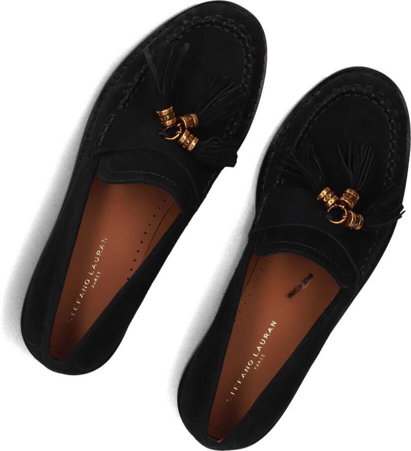 STEFANO LAURAN Zwarte Loafers Pe2013