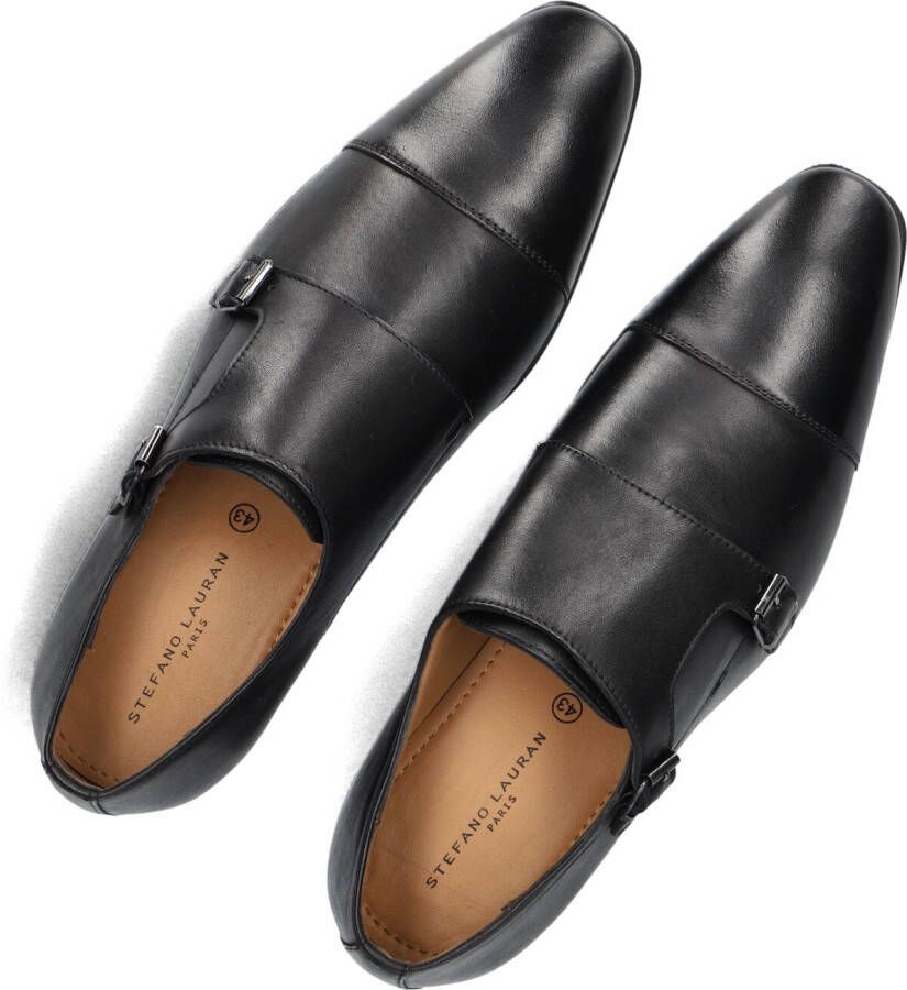 STEFANO LAURAN Zwarte Nette Schoenen Gesp