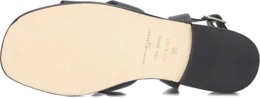 STEFANO LAURAN Zwarte Sandalen 24200