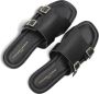 STEFANO LAURAN Slippers Dames 24004 Maat: 36 Materiaal: Leer Kleur: Zwart - Thumbnail 5