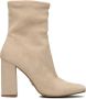 Steve Madden Traverse Enkellaarsjes Enkelboots met rits Dames Beige - Thumbnail 3