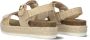 Steve Madden Jbigmona Sandalen Meisjes Beige - Thumbnail 4