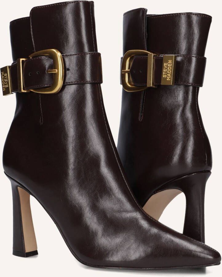 STEVE MADDEN Bruine Enkellaarsjes Stashed