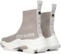 Steve Madden Jmaster Hoge sneakers Meisjes Taupe - Thumbnail 3