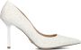 Steve Madden Classie-p Pumps High Heels Schoenen Hoge Hak Dames Wit - Thumbnail 3