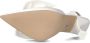 Steve Madden Witte puntige neus pumps met zilveren strik White Dames - Thumbnail 5