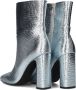 Steve Madden Aisha Enkellaarsjes Enkelboots met rits Dames Zilver - Thumbnail 3