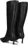 Steve Madden Zwarte Lucid Puntige Neus Hoge Laarzen - Thumbnail 2