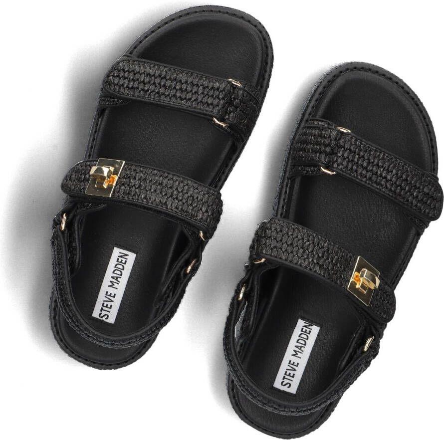 STEVE MADDEN Zwarte Sandalen Bigmona