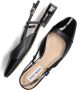 Steve Madden Belinda lakleren slingback ballerina's zwart - Thumbnail 7