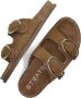 Strategia F69 Sue Slippers Dames Cognac - Thumbnail 6