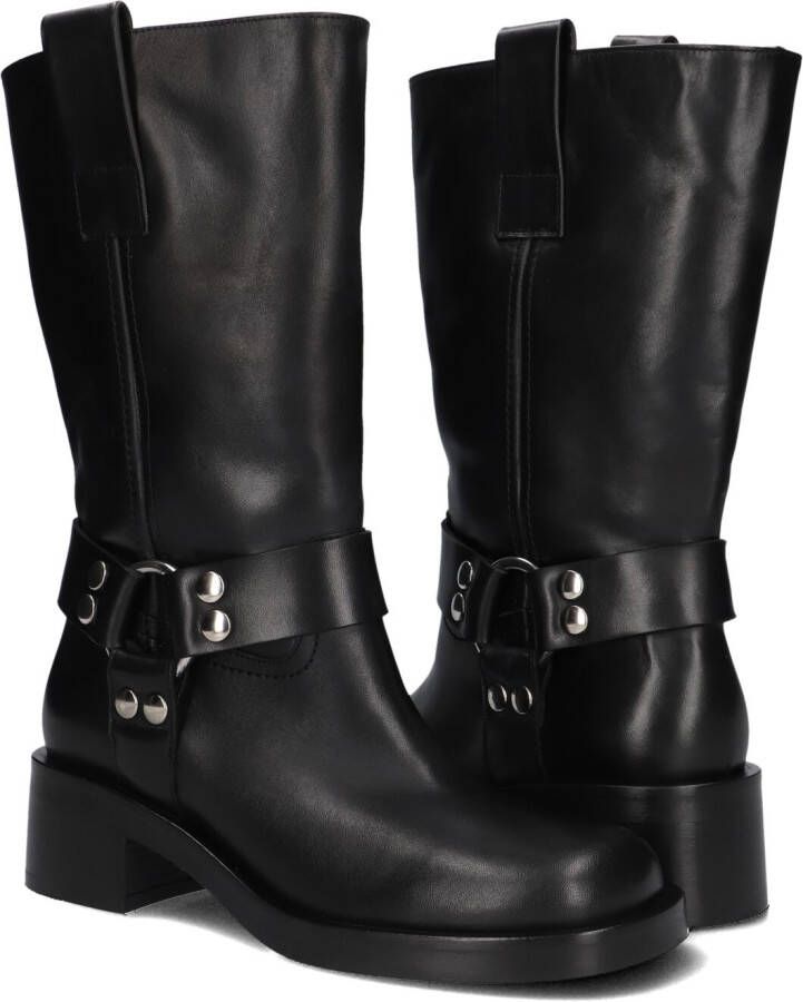 STRATEGIA Zwarte Biker Boots A5607