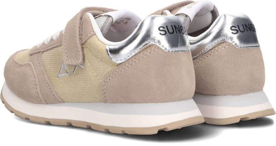 Sun68 Gouden Lage Sneakers Girls Ally Glitter