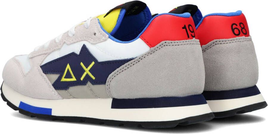 Sun68 Grijze Lage Sneakers Boys Niki Grazy Boy