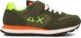 Sun68 Boys Tom Fluo Lage sneakers Jongens Groen - Thumbnail 2