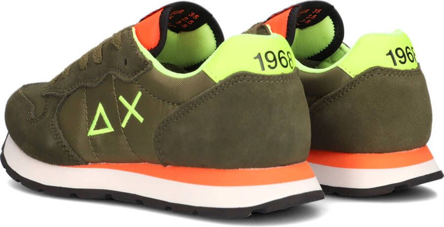 Sun68 Groene Lage Sneakers Boys Tom Fluo