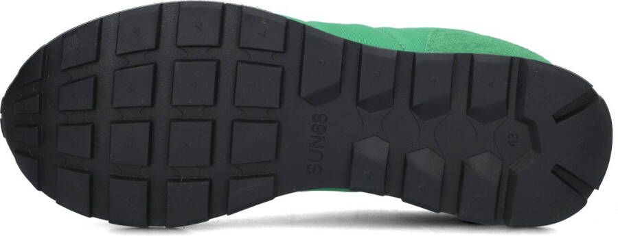 Sun68 Groene Lage Sneakers Tom Solid Nylon Men