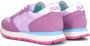 Sun68 Ally Solid Nylon Sneaker Vrouwen Blauw multi paars Maat - Thumbnail 5