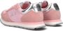 Sun68 Meisjes Ally Glitter Textiel Tiener Sneakers Pink Dames - Thumbnail 3