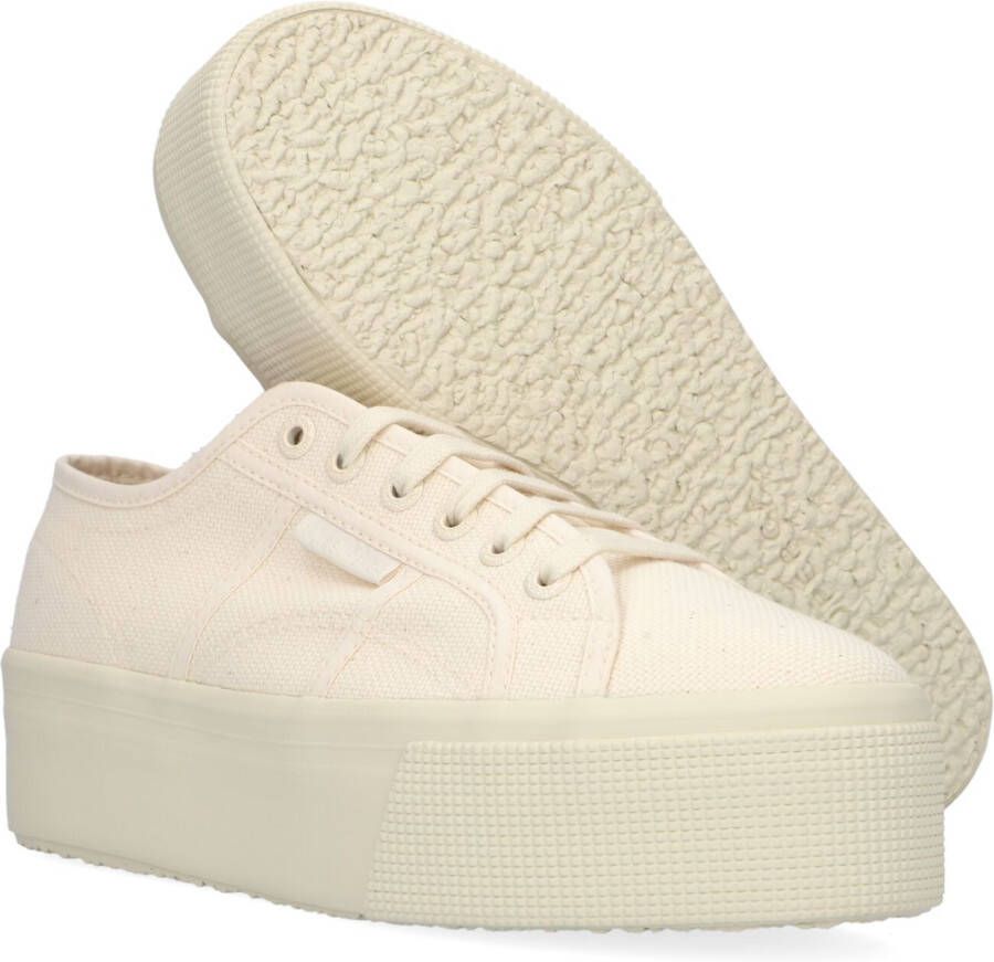Superga Beige Lage Sneakers 2790 Cotw Line Up And Down