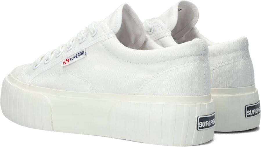 Superga Witte Lage Sneakers 2631 Str. Platform W-w