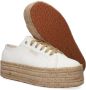 Superga 2790 Drill Denim Rope Lage sneakers Dames Beige - Thumbnail 5