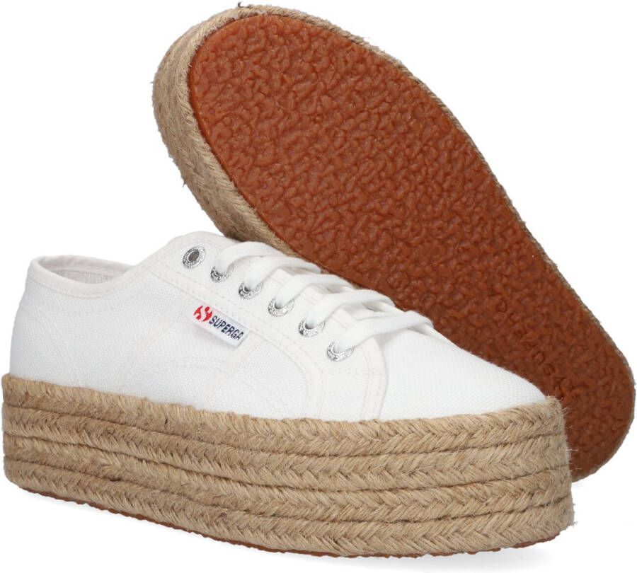 Superga Witte Lage Sneakers 2790 Rope