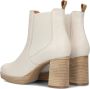 Tango | Nadine 4 c PRE ORDER bone white leather cheslea boot covered sole - Thumbnail 4