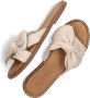 Tango | Audrey 1 b bone white bow slipper cognac sole - Thumbnail 8