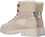 Tango Bee Bold 61 Veterboots Laarzen Met Veters Dames Beige - Thumbnail 4