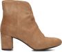 Tango Cila 502 Enkellaarsjes Enkelboots met rits Dames Cognac - Thumbnail 2