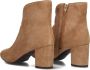 Tango Cila 502 Enkellaarsjes Enkelboots met rits Dames Cognac - Thumbnail 3