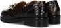 Chain Detail bruin Tinten Pleun Fat 4 Loafers Instappers Dames Cognac - Thumbnail 3