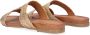 Tango Gouden Mila Slipper met H-Vormige Band Yellow Dames - Thumbnail 3