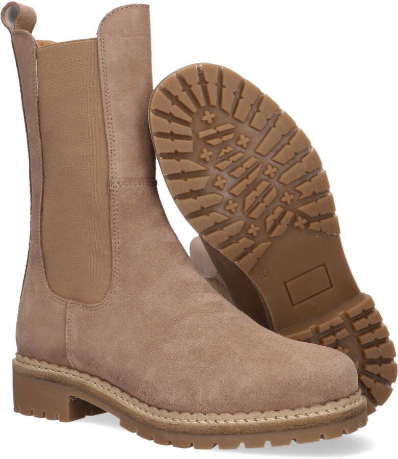 TANGO Taupe Chelsea Boots Julie 8