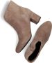 Tango Cila 502 Enkellaarsjes Enkelboots met rits Dames Taupe - Thumbnail 6