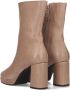 Tango Nadine 5 Enkellaarsjes Enkelboots met rits Dames Taupe - Thumbnail 4