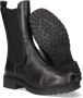 Bruin Tinten Combat Boots Julie 8 Chelsea boots Enkellaarsjes Dames Zwart - Thumbnail 6