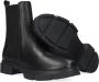 Tango | Romy 509 e black leather chelsea boot detail black sole - Thumbnail 4