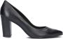 Tango | Betney 1-a black leather pump straight heel sole | Maat: 38 - Thumbnail 7
