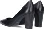 Tango | Betney 1-a black leather pump straight heel sole | Maat: 38 - Thumbnail 8