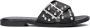 Tango | Mila 31 b black studs cross slipper black sole - Thumbnail 4