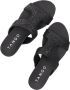 Vlechtwerk Mila 517 Slippers Dames Zwart - Thumbnail 5