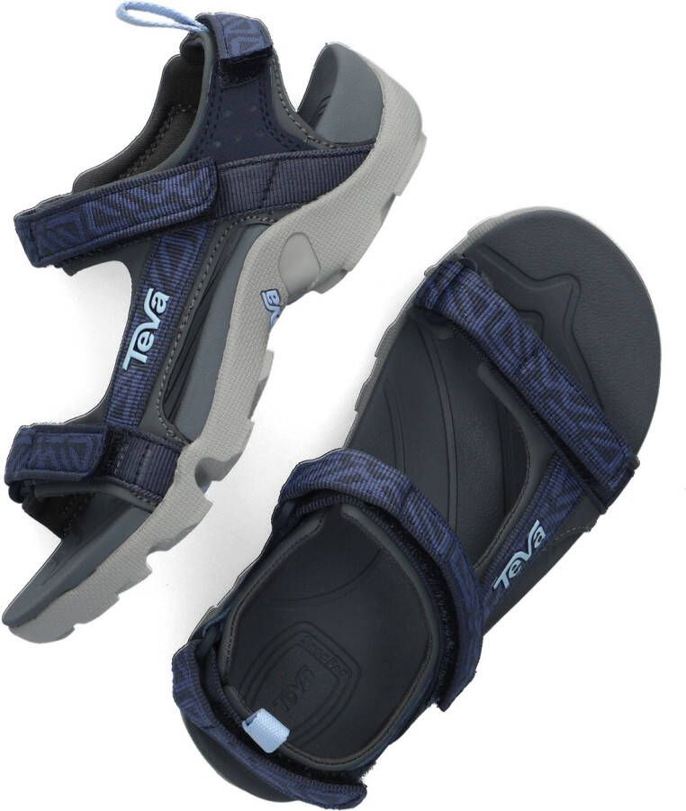 TEVA Blauwe Sandalen Tanza Kids