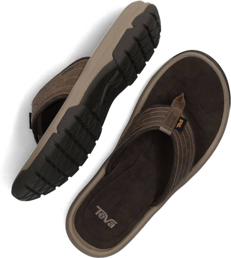TEVA Bruine Slippers Langdon Flip