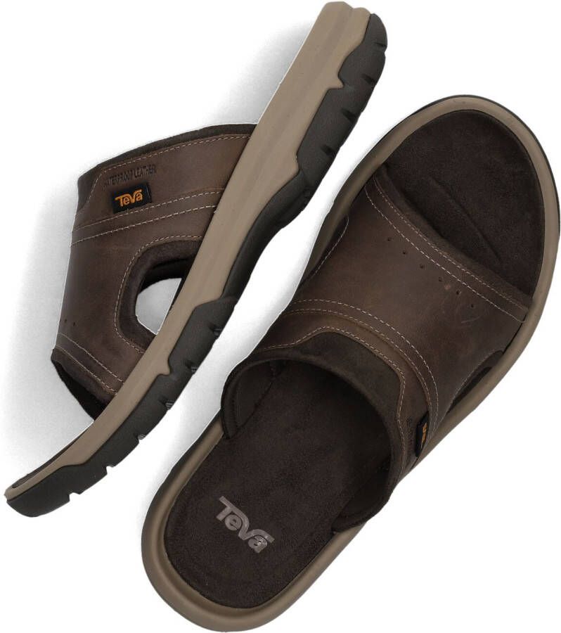 TEVA Bruine Slippers Langdon Slide