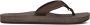 Teva Heren Leren Slippers Bruin Brown Heren - Thumbnail 3