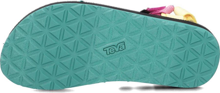 Teva sandalen roze geel groen Meisjes Textiel Meerkleurig 29 30 - Foto 7