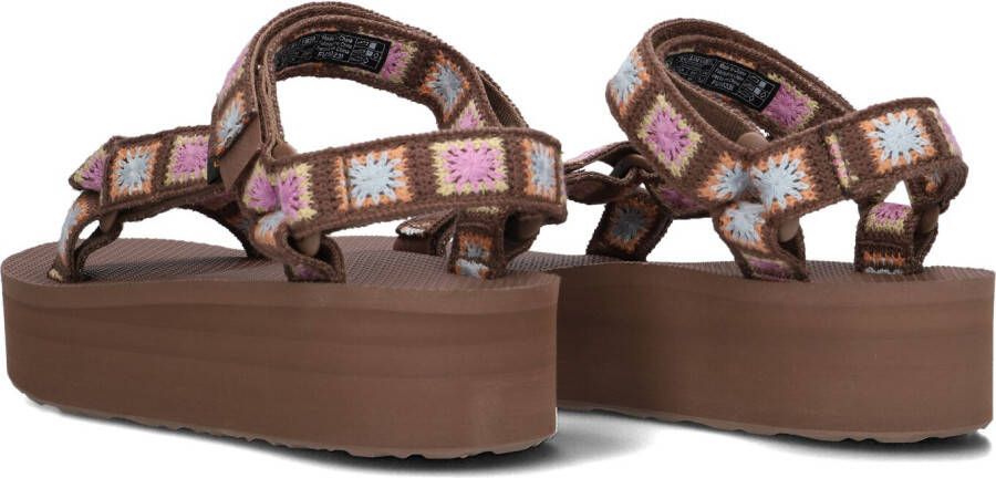 TEVA Multicolor Sandalen W Flatform Universal Crochet