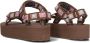 TEVA Multicolor Sandalen W Flatform Universal Crochet - Thumbnail 4